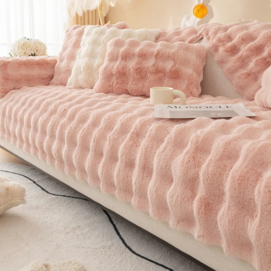 Plush Sofa Cover